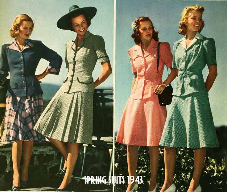 1940s: War Fashion and Pin-up Style